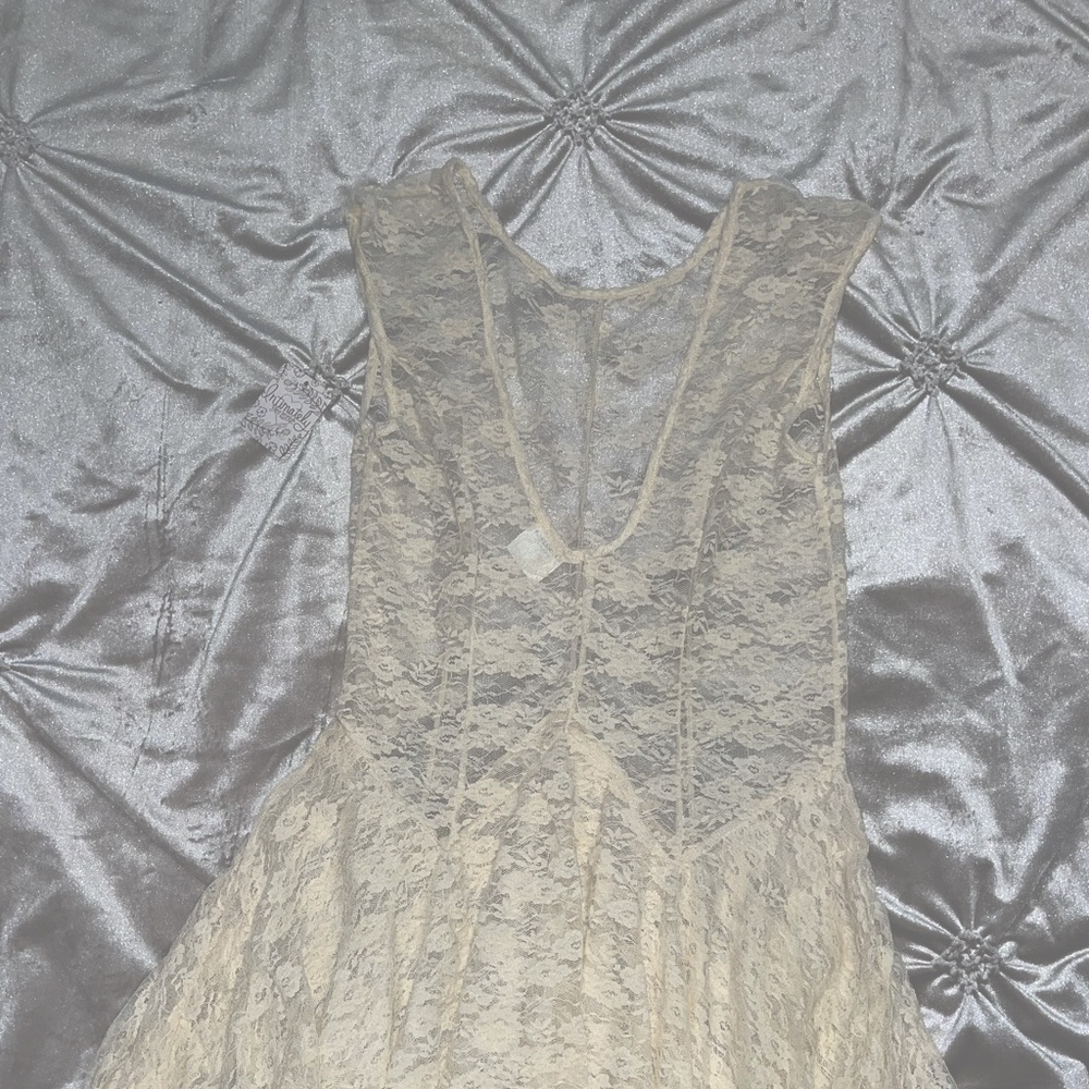 Free People Multilayers Full Lace Dress.